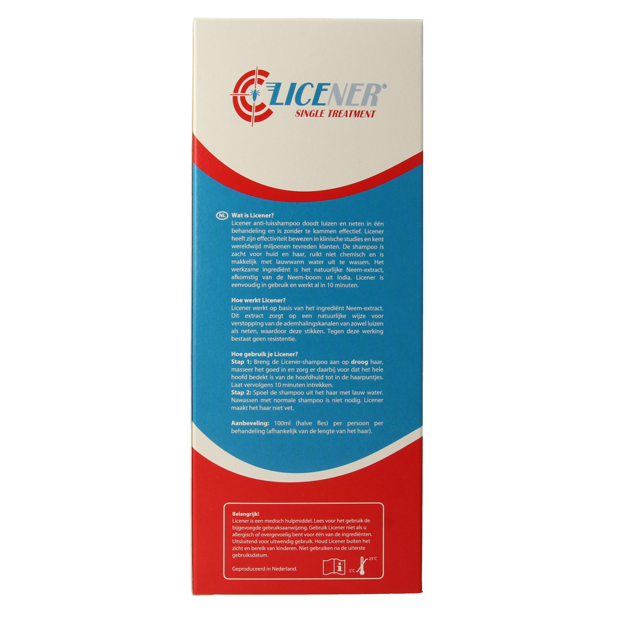 Licener Family pack Haarverzorging bottle, 200ml, with label and product details visible.