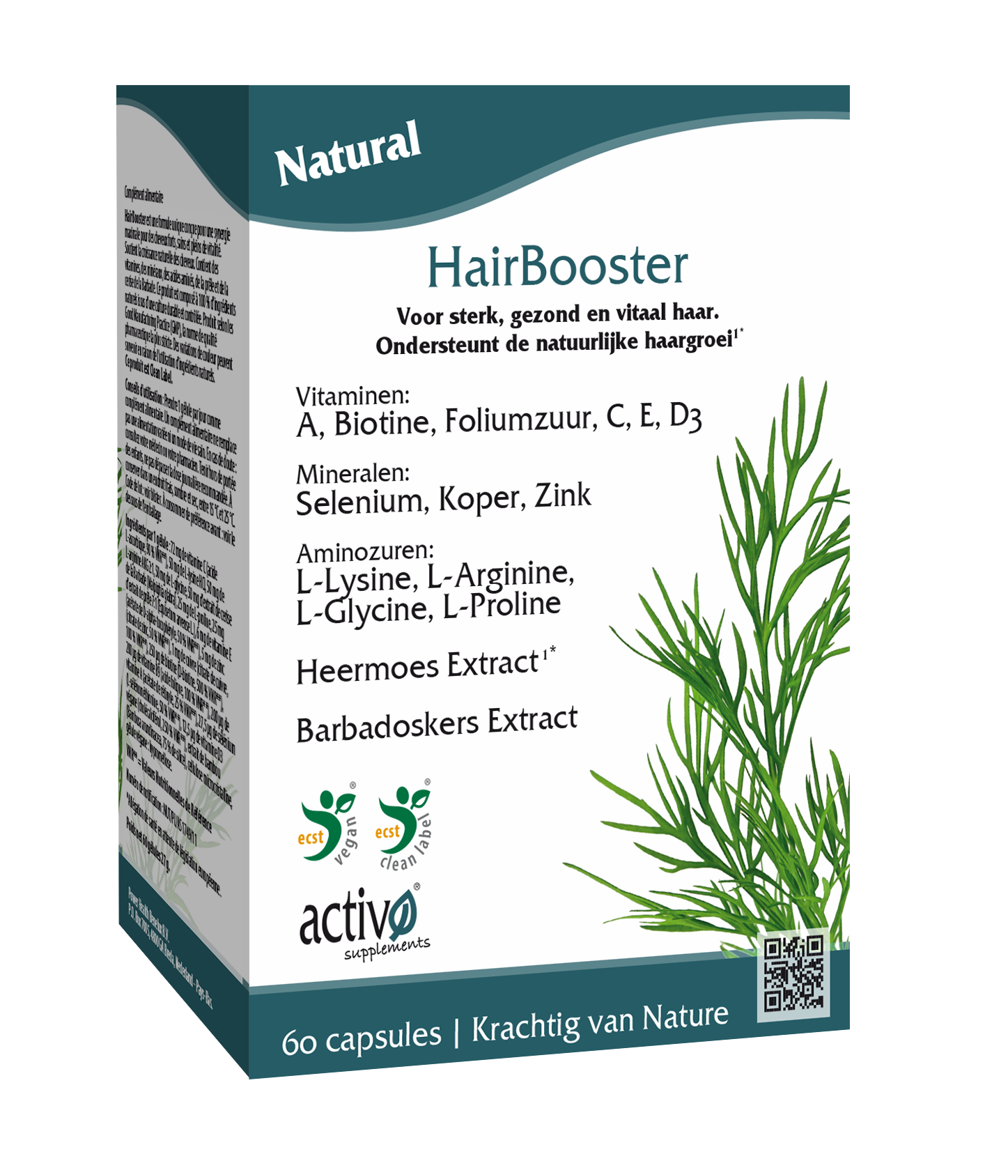 Activo HairBooster 60.00 Vegetarische capsules
