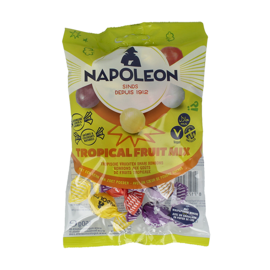 Napoleon Tropische vruchten kogels 150.00 Gram