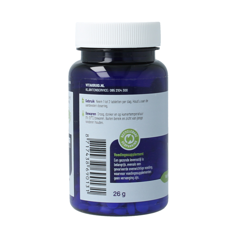 Bottle of Vitakruid Vitamin D3 5 mcg (200 IU) supplement with 240 tablets, showing the product label and packaging.