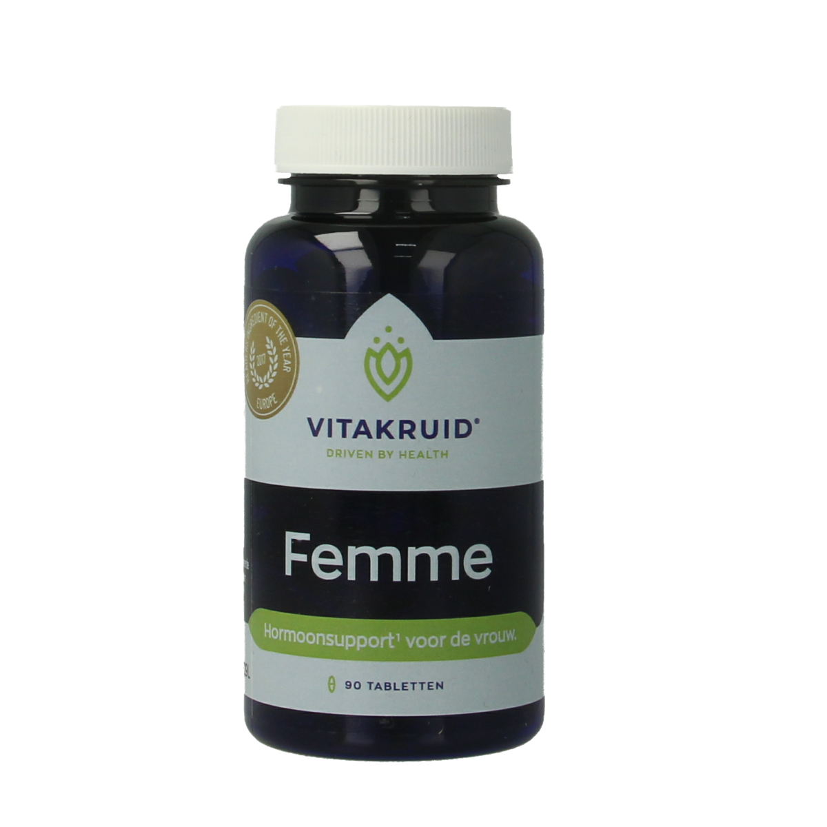 Vitakruid Femme Hormoonsupport kruidenpreparaat with Maca and Saffraan in 90 tablets, herbal supplement for hormonal balance