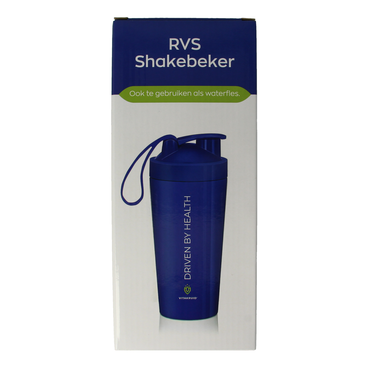 Stainless steel Vitakruid 700ml shake bottle for cooking and dining, shown with a sleek, durable design and secure lid.