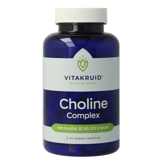 Vitakruid Choline Complex met Inositol, B1, B5, B12 & Folaat 90.00 Vegetarische capsules
