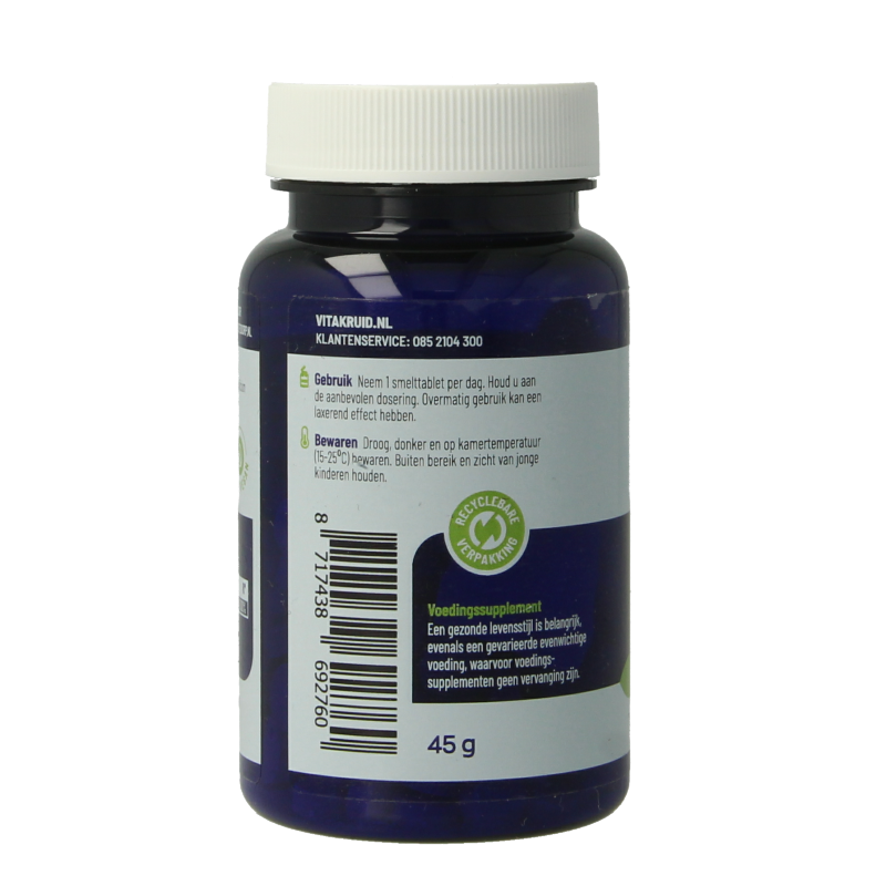 Vitakruid B12 1000 mcg methylcobalamin multivitamin tablets, 180 chewable supplement tablets for energy support