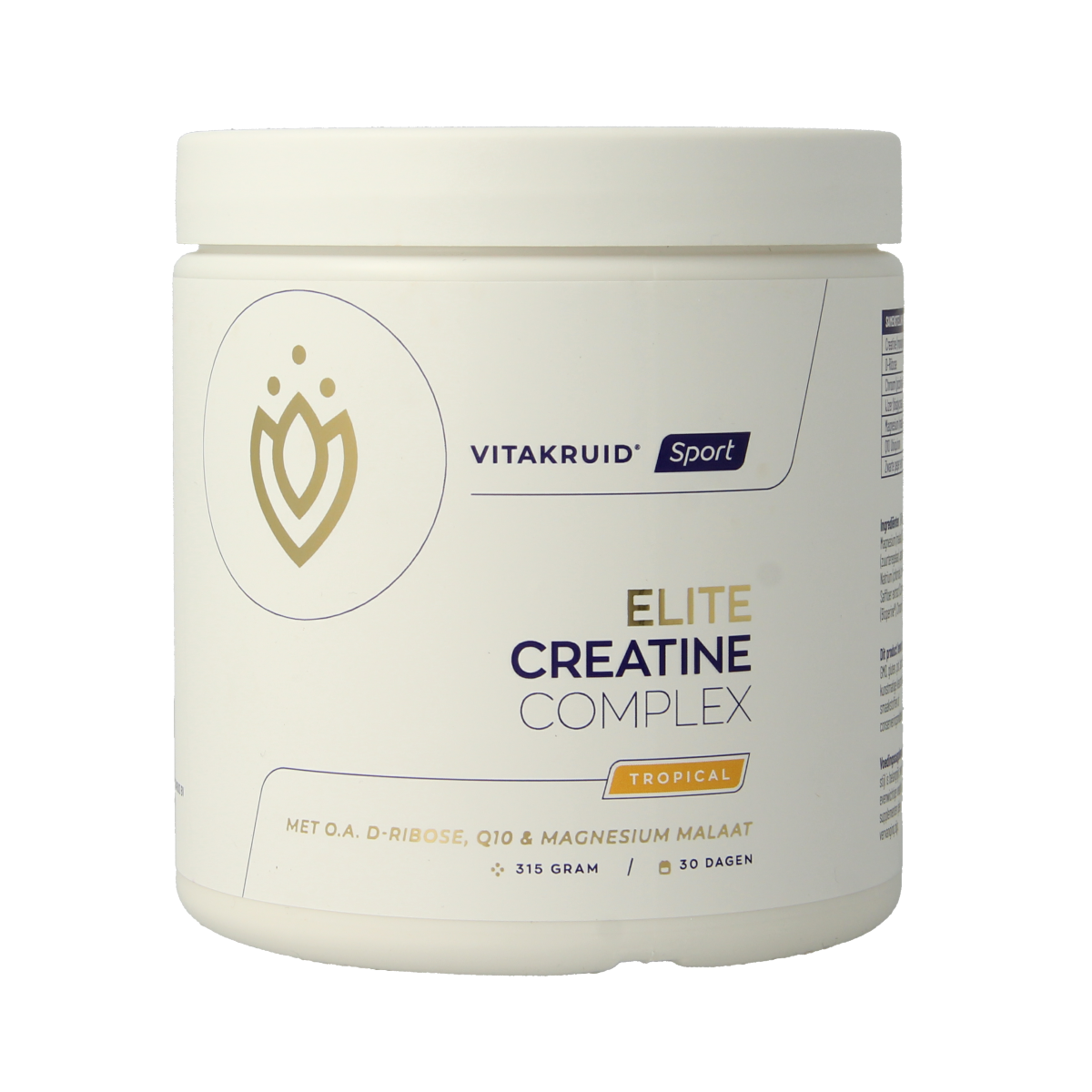 Vitakruid Elite Creatine Complex D-Ribose, Q10 & Magn Tropic 315.00 Gram