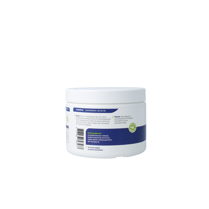 Vitakruid Matcha premium sunmatcha Kokyu from Japan, 90g, in a green tea powder package, highlighting herbal preparation.