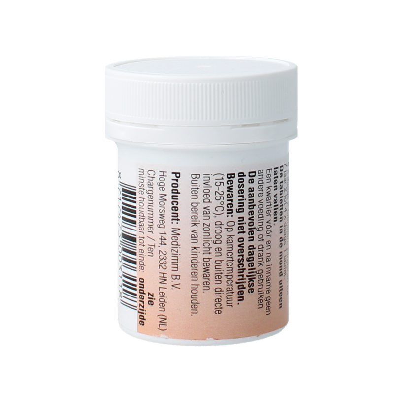 Medizimm Zatka 13 herbal supplement tablets, natural kruidenpreparaten in blister pack, 120 count for digestive support.