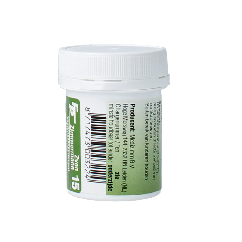 Medizimm Zvon 15 120-tablet herbal supplement package showing the box and tablets for natural health support