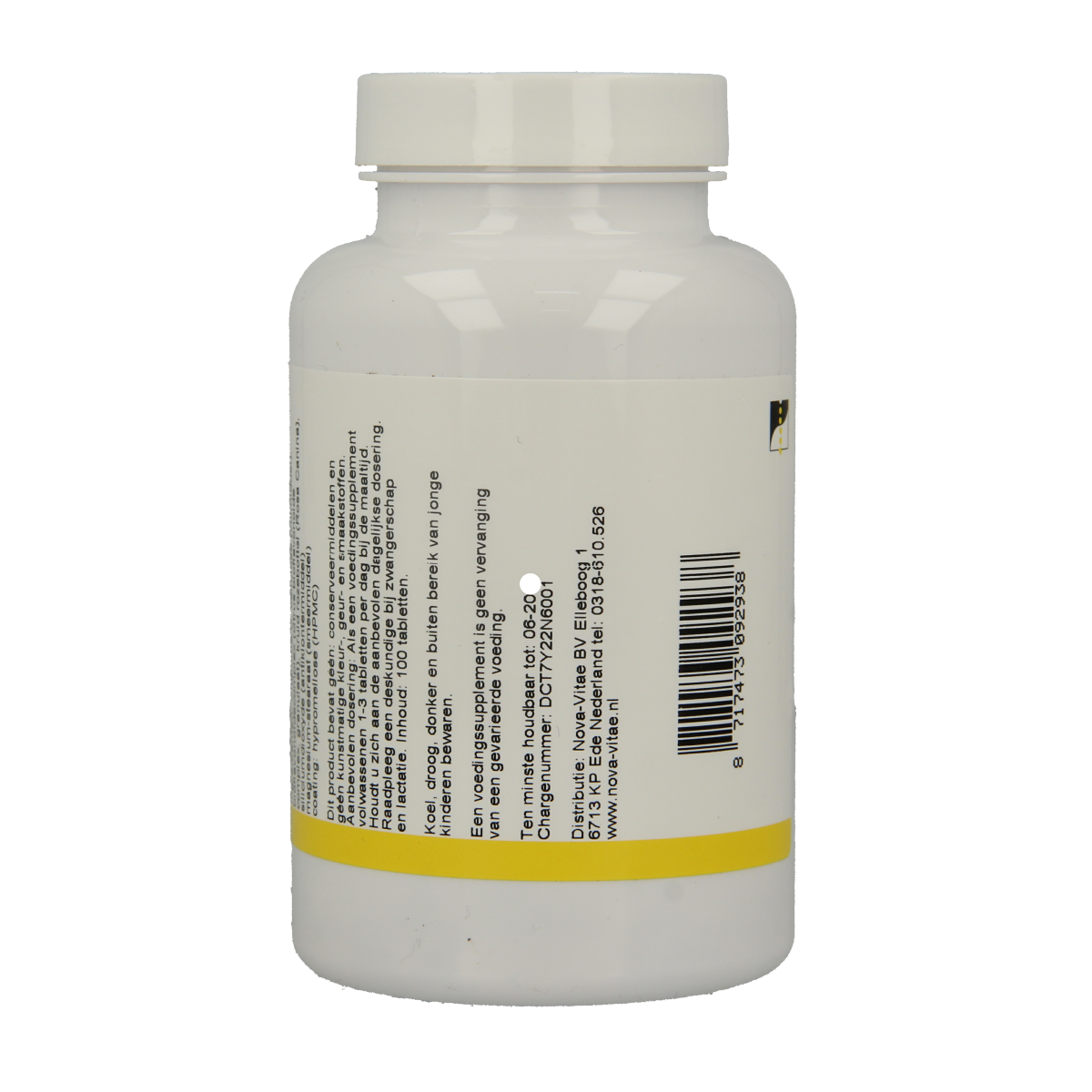 Walthers Vitamin C 1000 mg bioflavonoid tablets in a red bottle, showing 100 tablets for immune support.