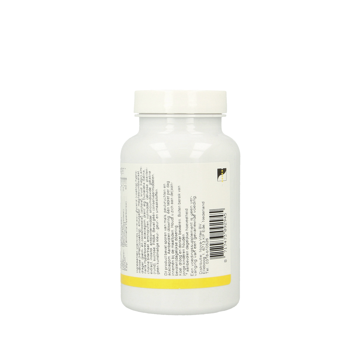 Walthers Multiple II vitamin multi tablets in a container, showing the colorful supplement tablets on the packaging.