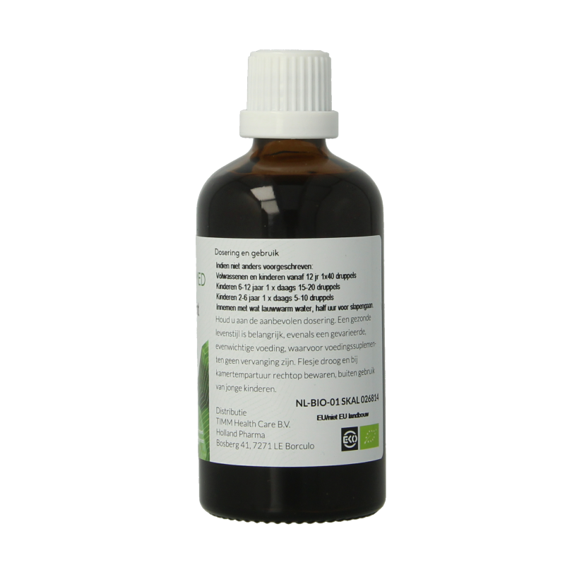 Fytomed Nacht bio herbal supplement bottle with 100ml capacity, featuring herbal ingredients and natural packaging.
