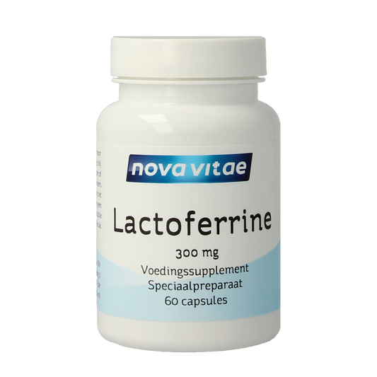 Nova Vitae Lactoferrine 300 mg LPS vrij 60.00 Capsules