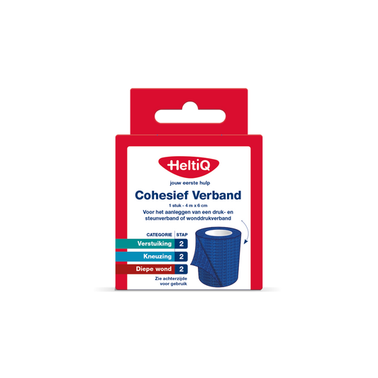 Heltiq Cohesief verband 4m x 6cm 1.00 Stuks