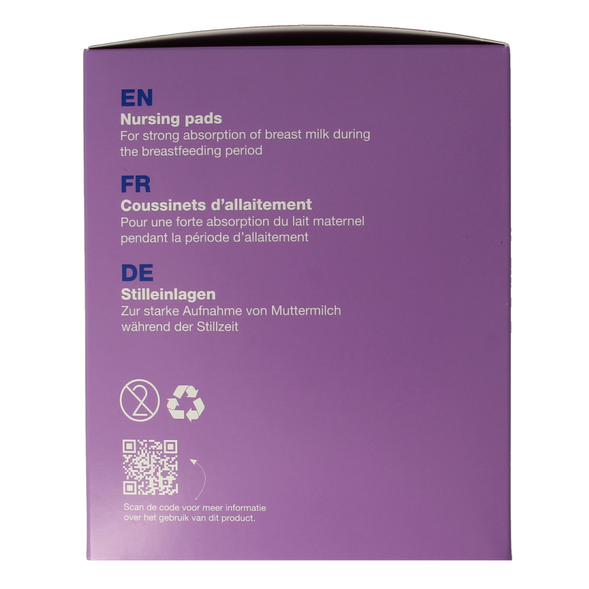 Heltiq Kraamtijd zwart zoogkompressen, 30 stuks, soft, absorbent postpartum pads for women during recovery.