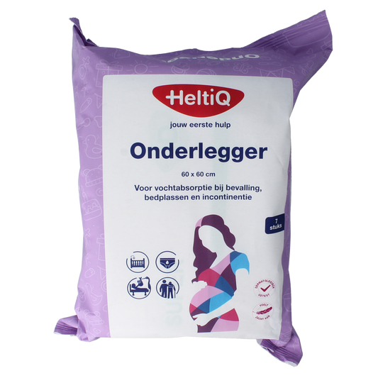 Heltiq Onderlegger 60x60cm, set of 7, soft cushioning aid for support and comfort, shown in the image.