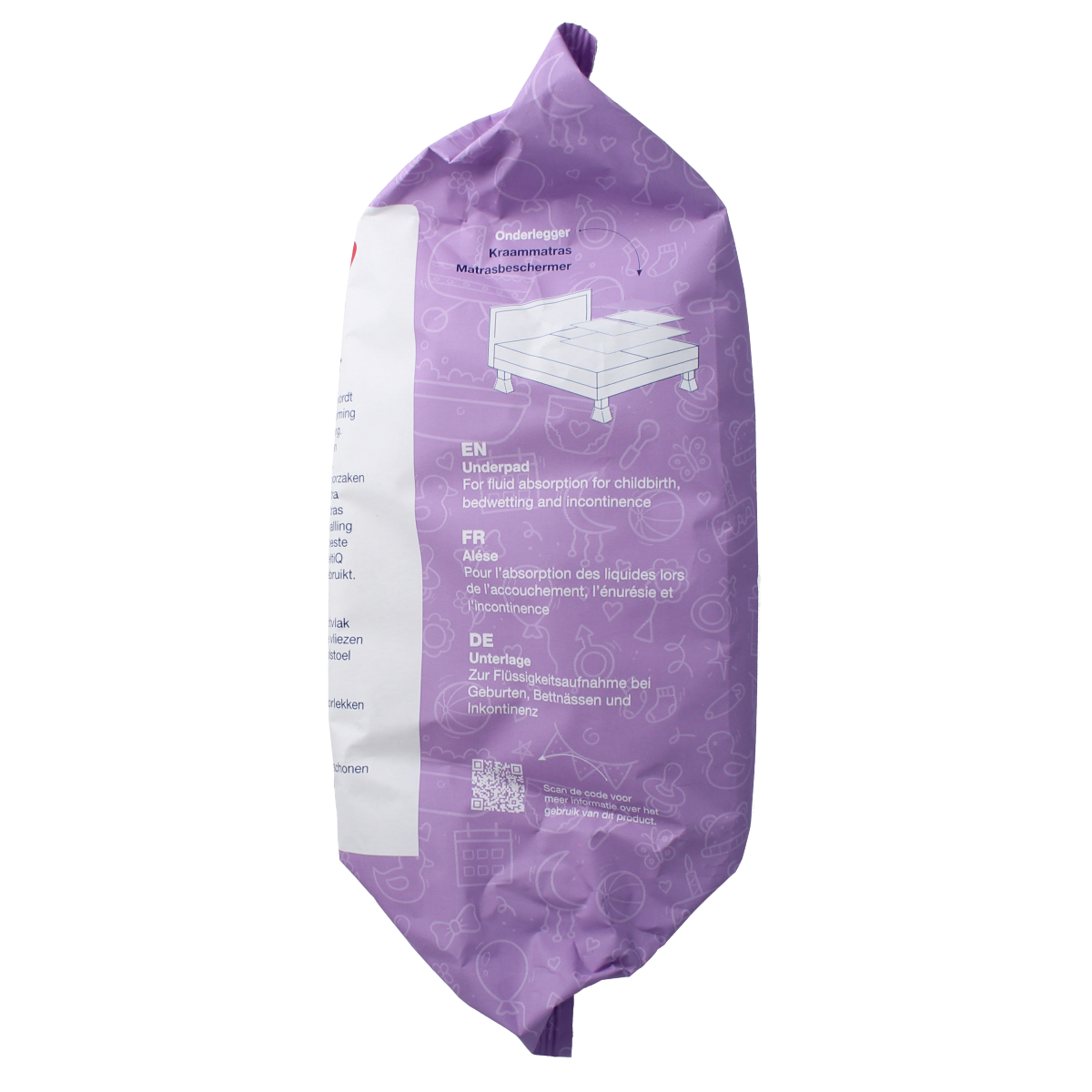 Heltiq onderleggers, 60x60cm, set of 7, soft cushioning aids for comfort and support.