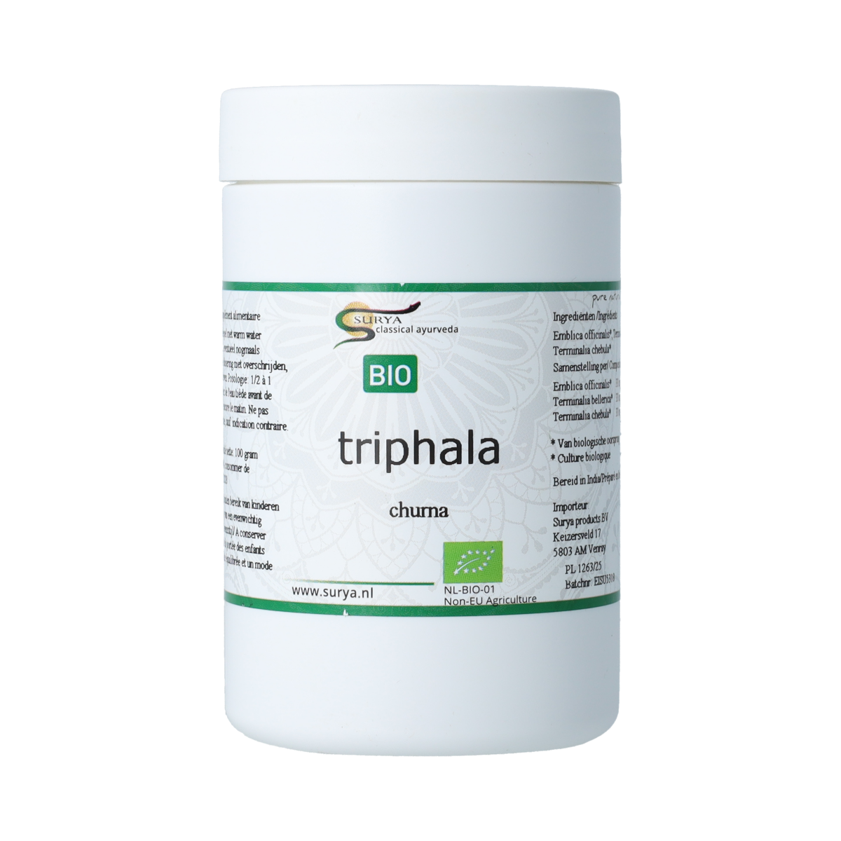 Surya Triphala churna bio 100.00 Gram