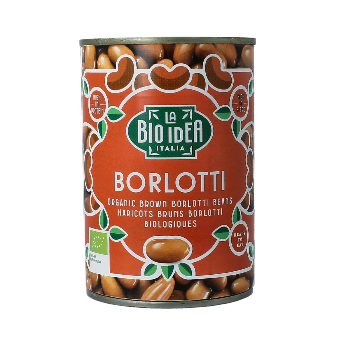 Bioidea organic brown beans in a 400g package, fresh and healthy, part of vegetables and legumes category.