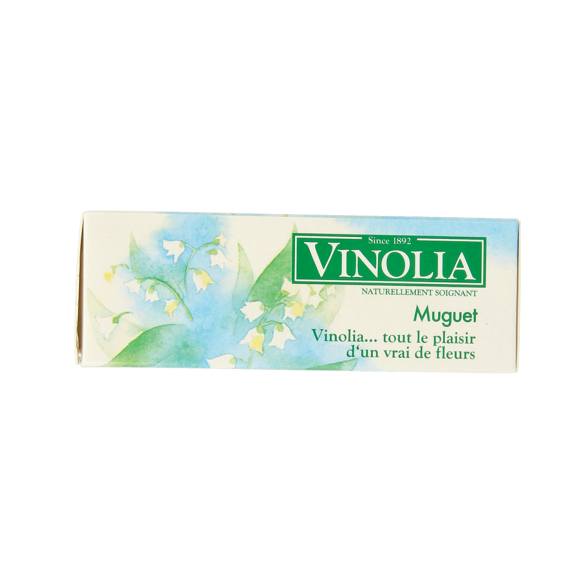 Vinolia Zeep lelietjes van dalen soap bar, 150g, with fresh floral scent and elegant packaging.
