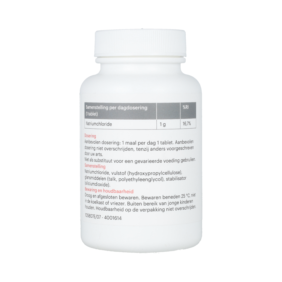 Fagron Natriumchloride 1g 100.00 Stuks