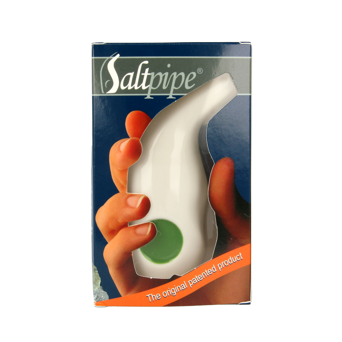Saltpipe Classic zout inhalator for nasal care, 60g, designed for natural inhalation therapy and respiratory support.