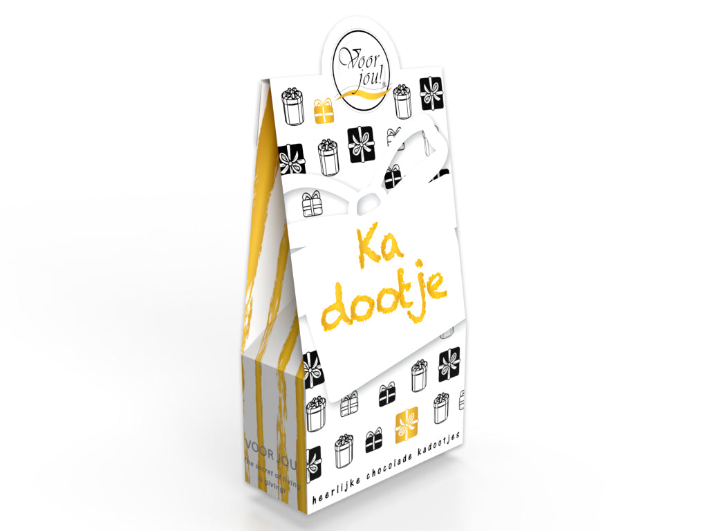 Voor Jou! Wensreep chocolade kadootje, 100 gram, with colorful packaging and chocolate bar visible.