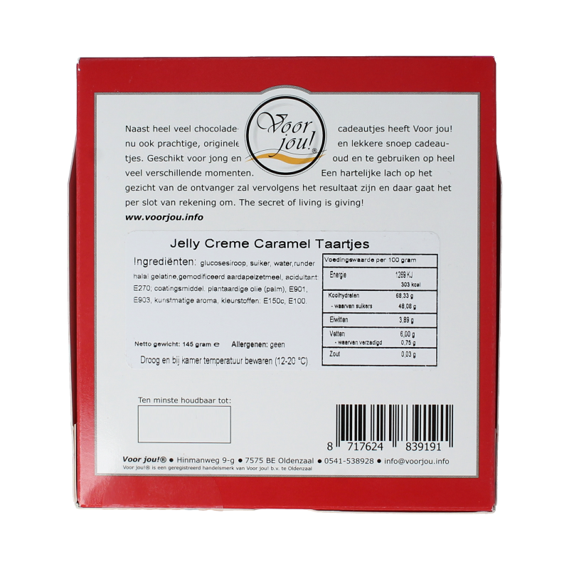 Voor Jou! Gefeliciteart snoepgoed in 130g package featuring colorful, festive candies with bright packaging.