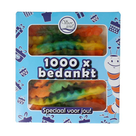 Voor Jou! 1000x bedankt 143.00 Gram