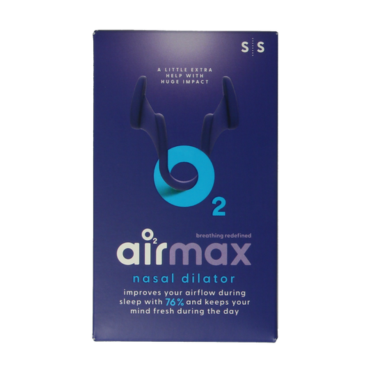 Airmax small nasal care and inhalation set with two pieces, featuring nasal spray and inhaler for nasal hygiene and relief.