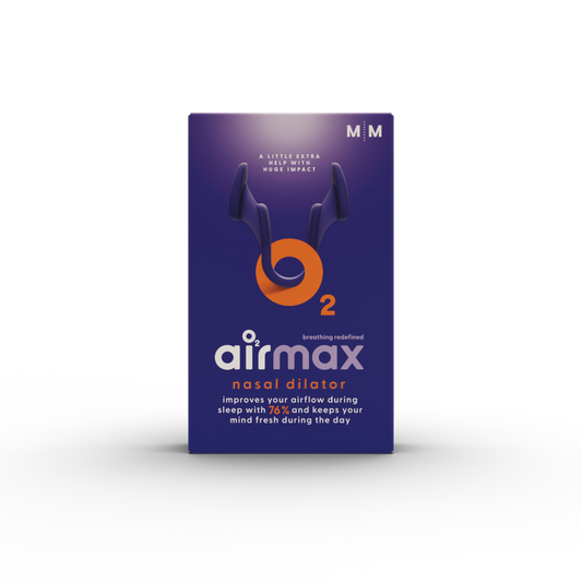 Pair of Airmax Snurkers medium size 2.00 for bedroom use, shown in image with a neutral background and product details.