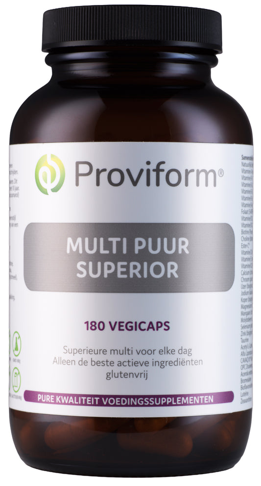 Proviform Multi puur superior 180.00 Vegetarische capsules