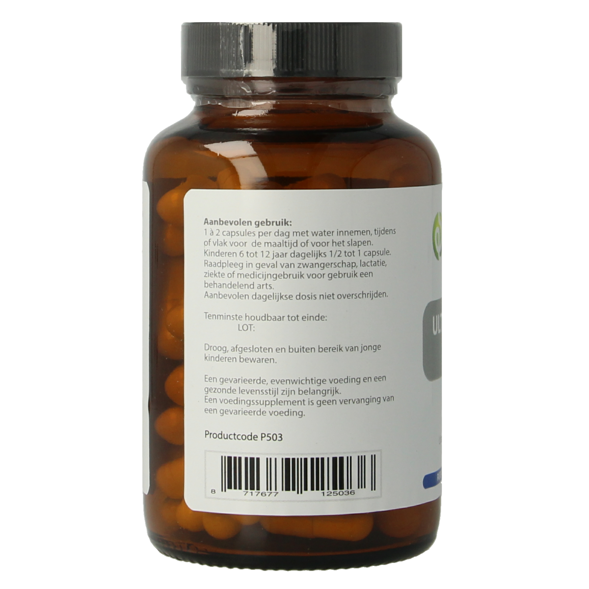 Proviform Magnesium Ultra 250mg vegetarian capsules, mineral supplement with 90 capsules in a bottle.