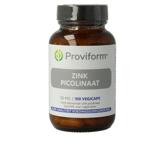 Proviform Zink picolinaat 30mg 100.00 Vegetarische capsules