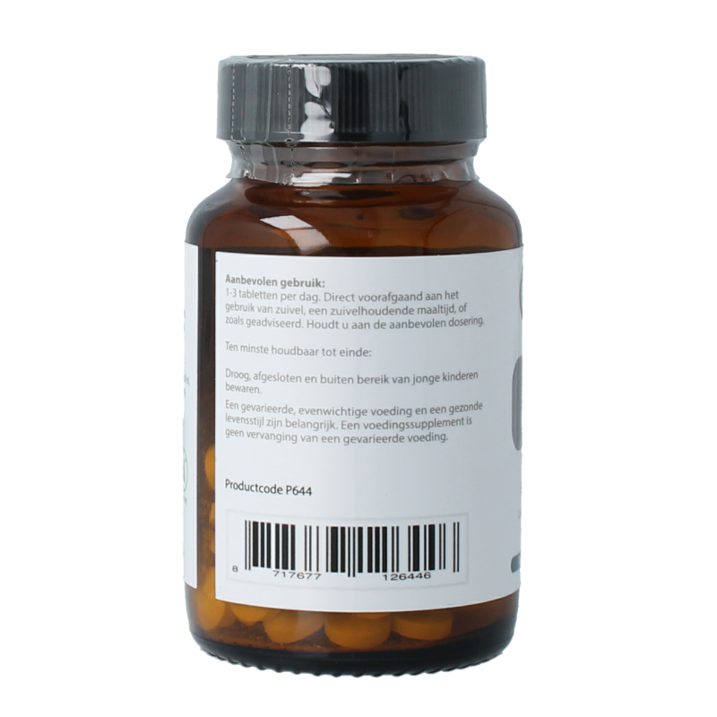 Proviform Lactase 6,000 FCC chewable tablets, dietary supplement for digestion, shown in blister pack with tablets.