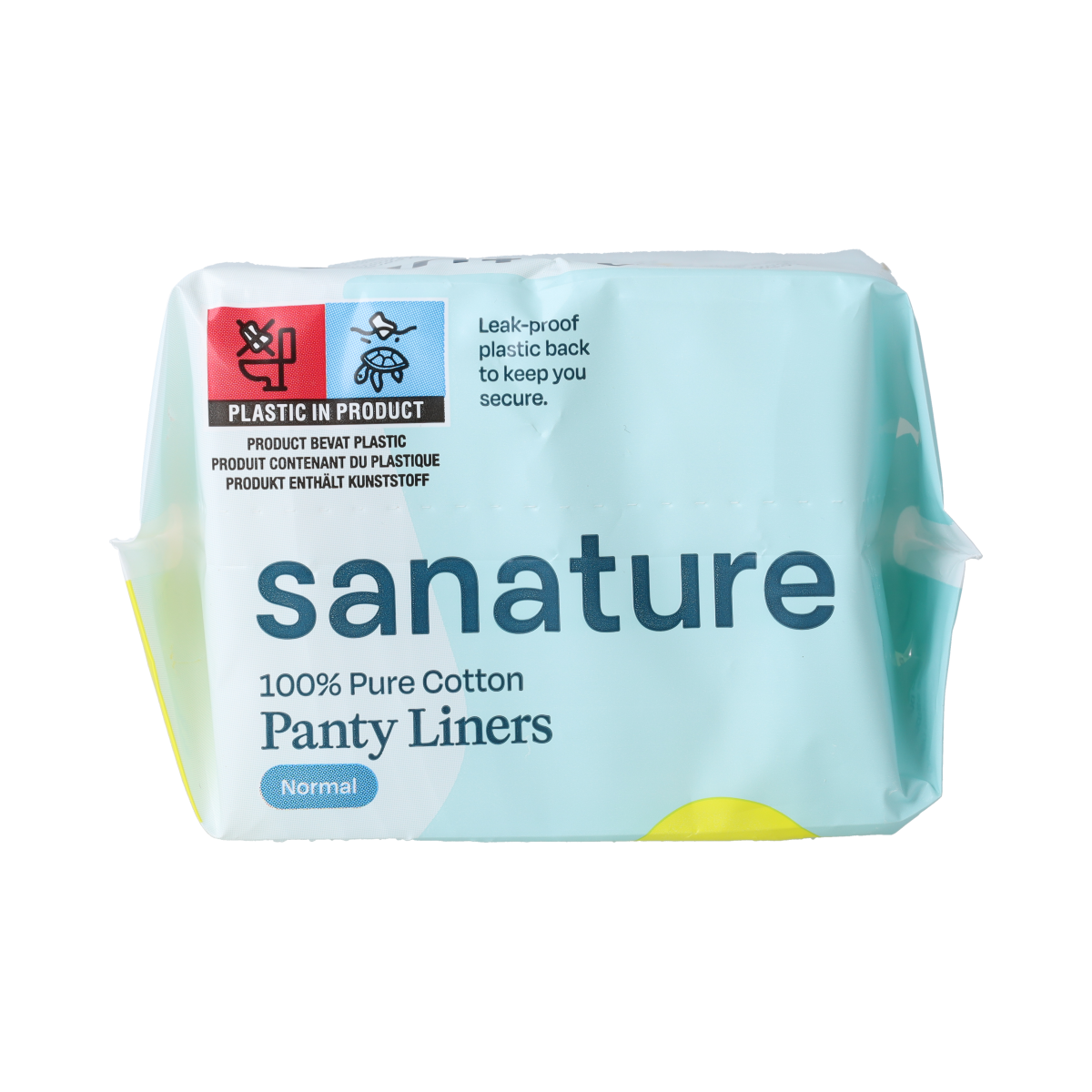 Sanature inlegkruisjes normaal, 100% katoen, 24 stuks, damesverband voor dagelijks gebruik, soft and breathable fabric