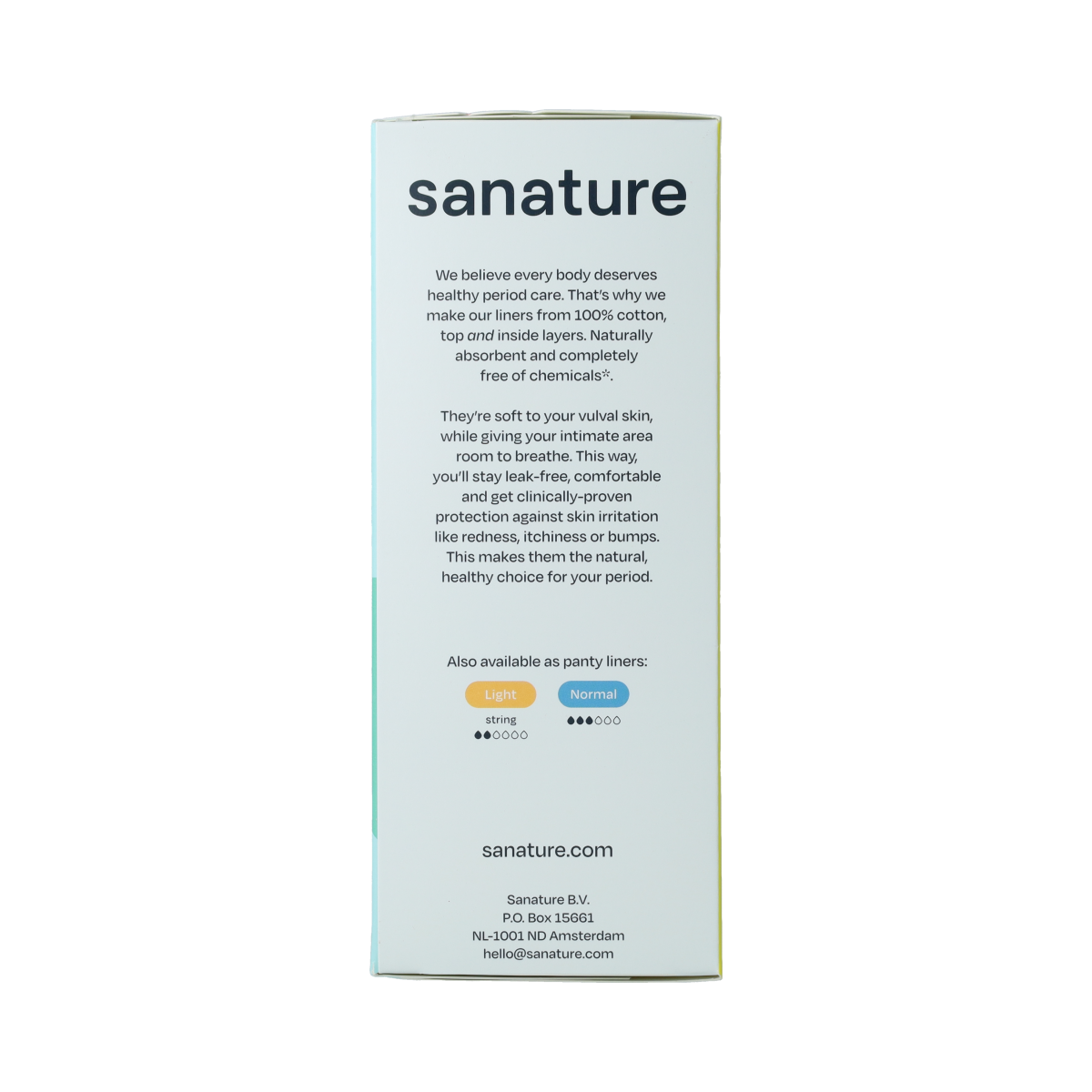 Sanature Inlegkruisjes super, 20 pack, feminine hygiene incontinence pads for women, with absorbent design and discreet packaging.