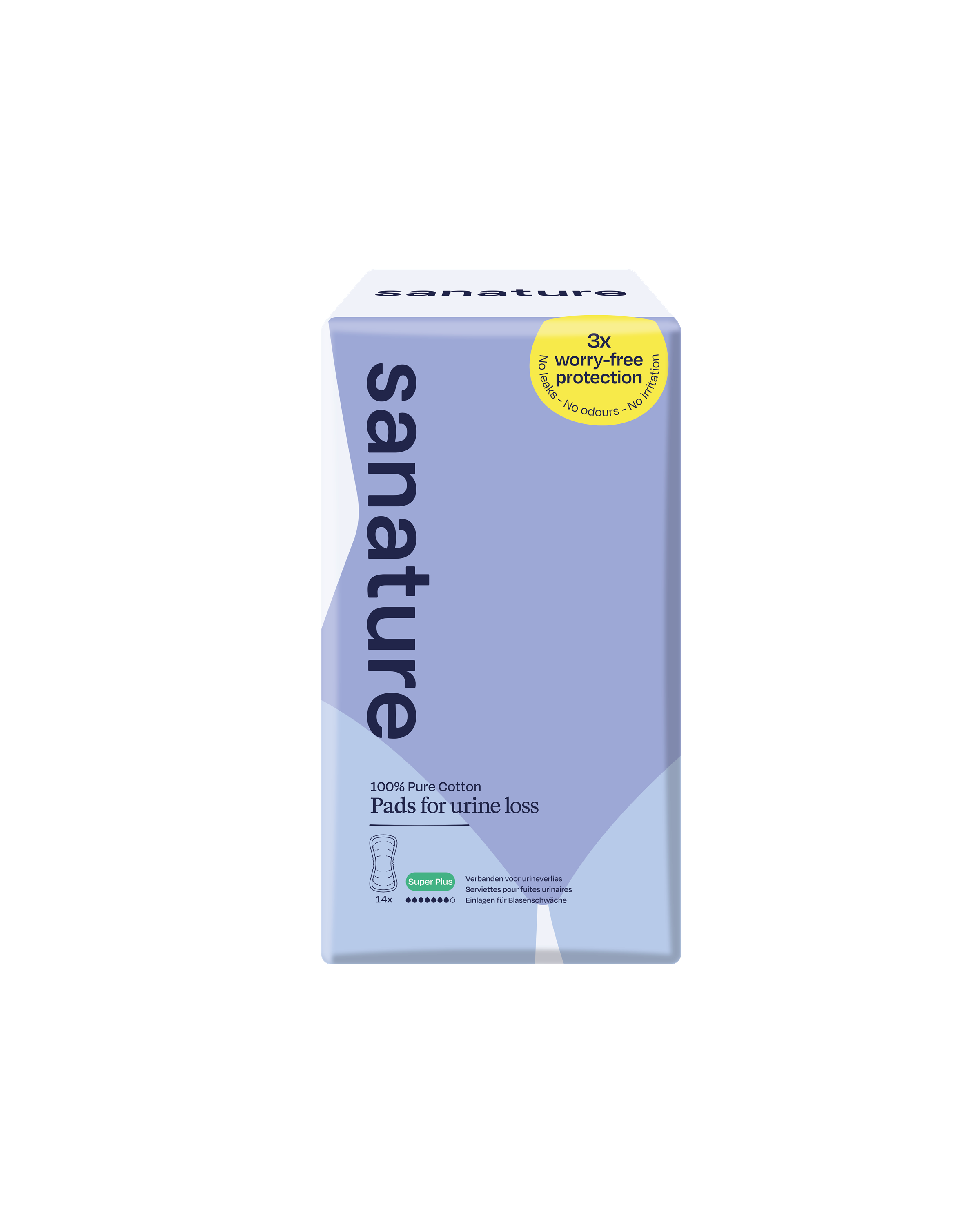 Sanature Pro vivo incontinentieverband super plus  14.00 Stuks