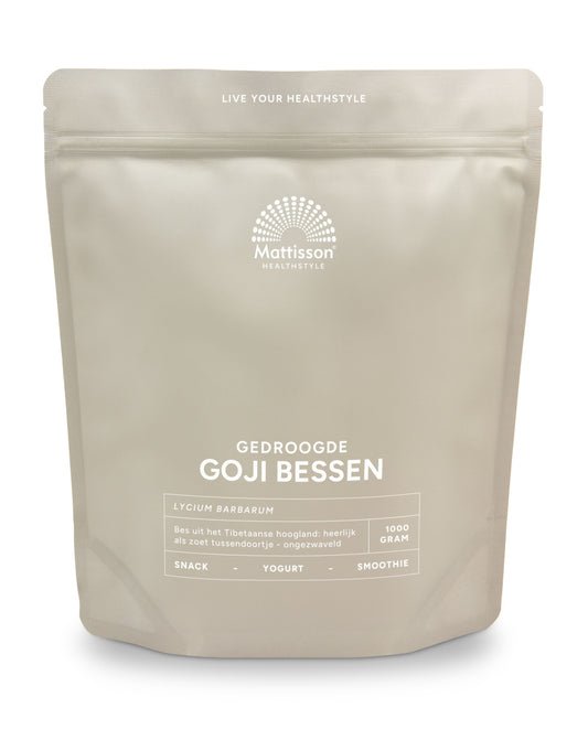 Mattisson Gedroogde goji bessen 1.00 Kilogram