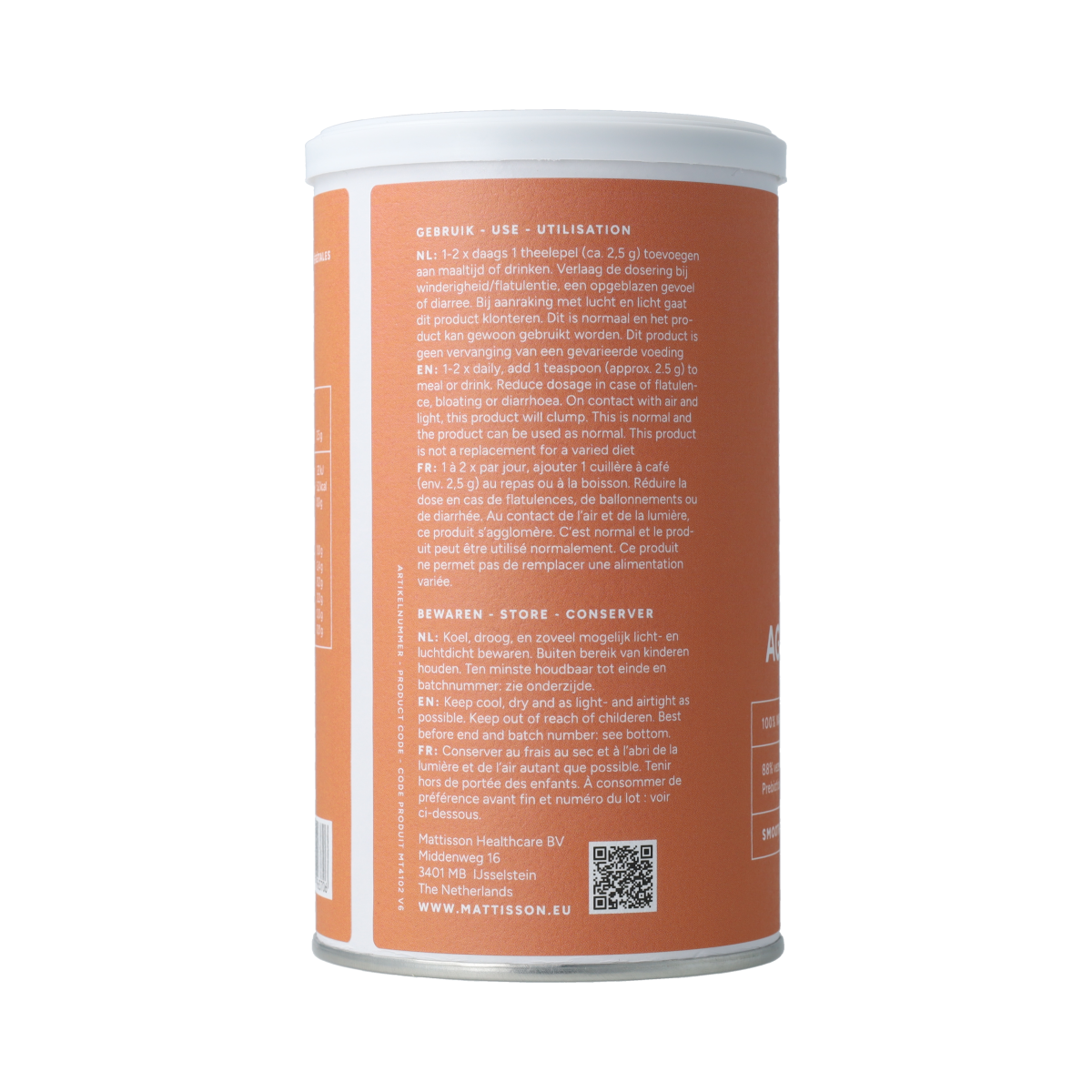 Mattisson Agave inuline bio 200.00 Gram