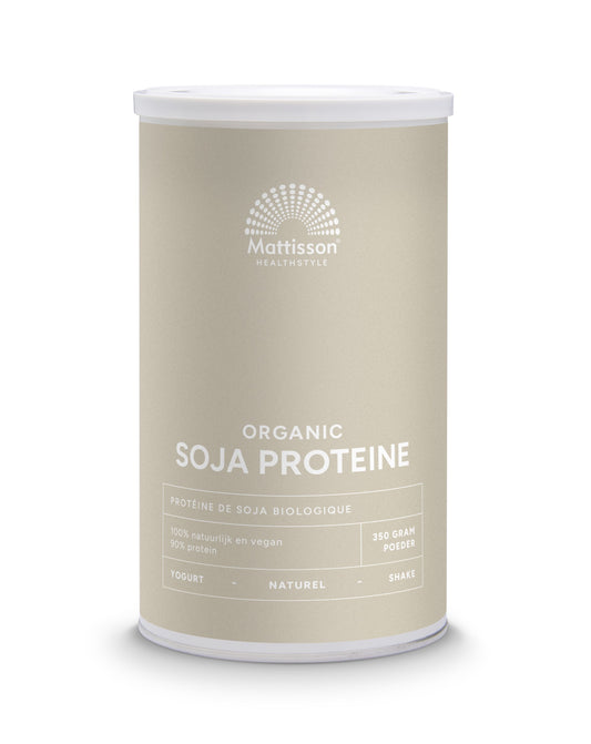 Mattisson Vegan soja proteine 90% bio 350.00 Gram