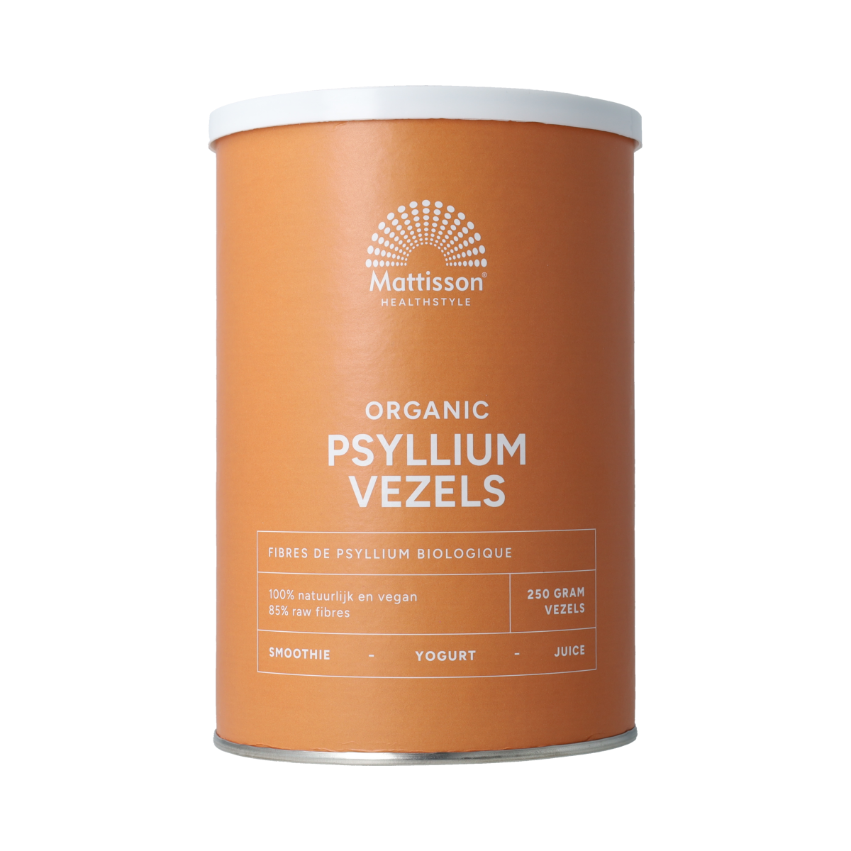 Mattisson Psyllium vezels bio 250.00 Gram