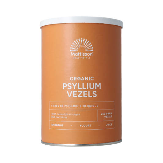 Mattisson Psyllium vezels bio 250.00 Gram