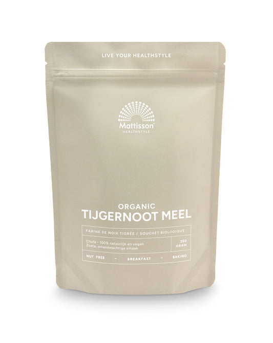 Mattisson Tijgernoot chufa meel bio 350.00 Gram