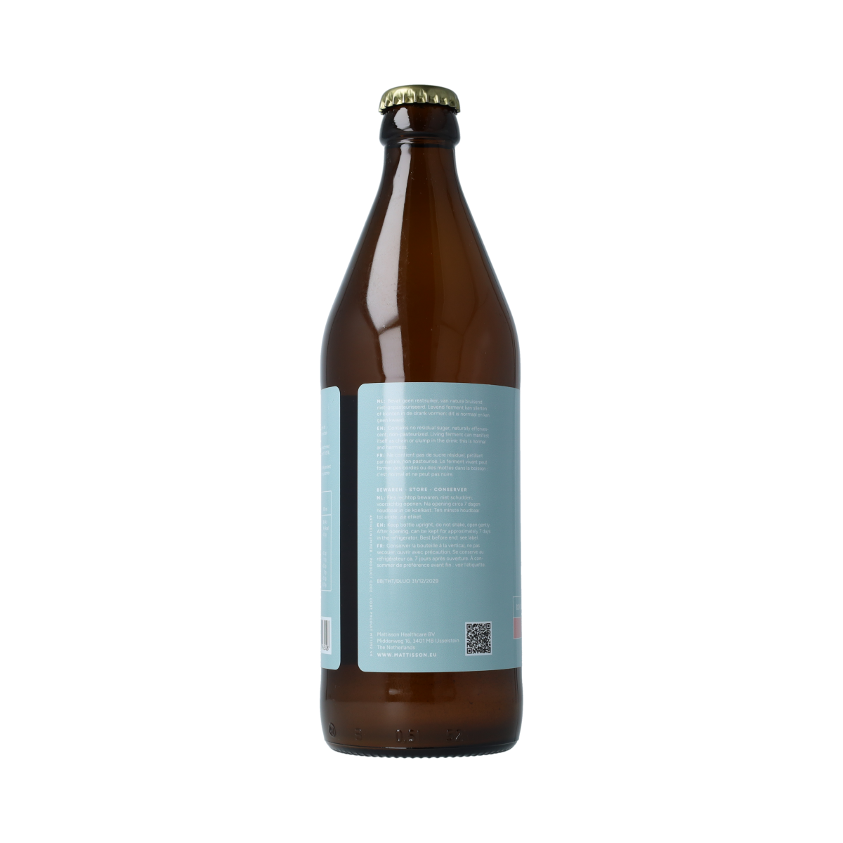 Mattisson Kombucha green tea blossom bio 500.00 Milliliter