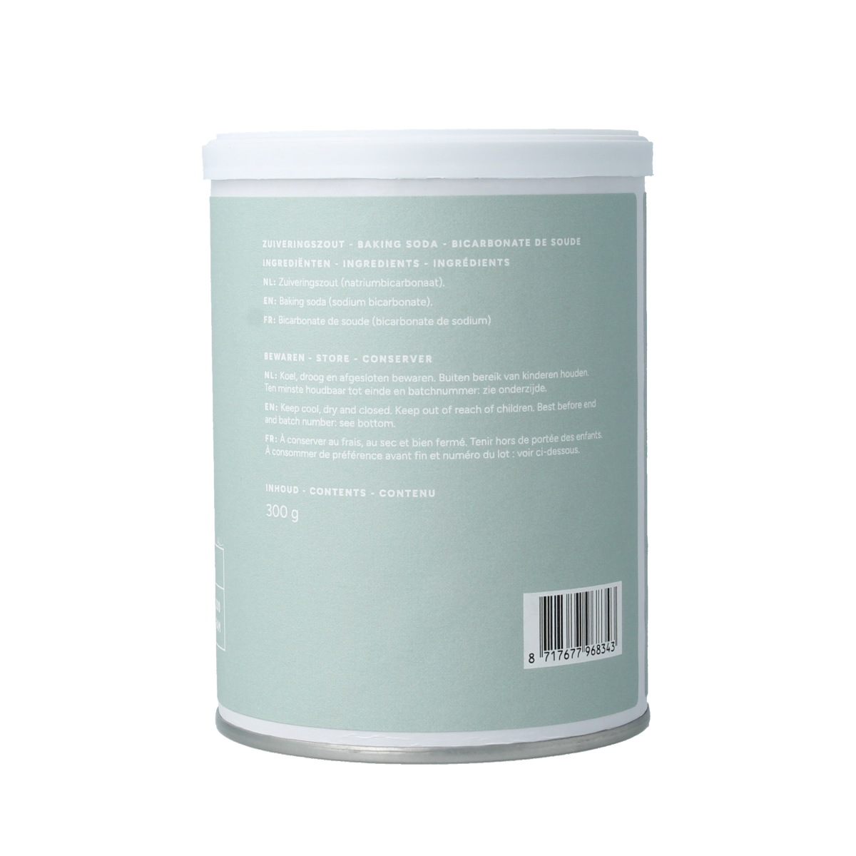 Mattisson Baking soda zuiveringszout natriumbicarbonaat 300.00 Gram