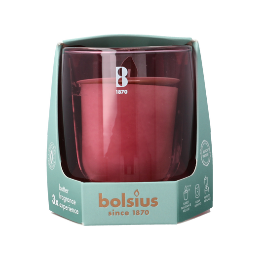 Bolsius Clean light startkit cedarwood and vetiver candles, set of 1, featuring natural scented wax candles.