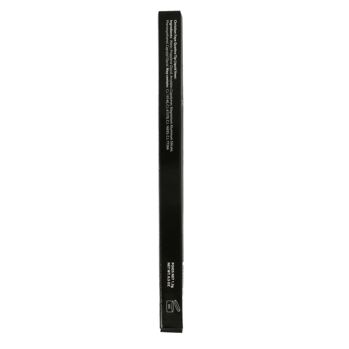 Christian Faye eyebrow liquid pen with quattro tip in taupe, 1.30 grams, for precise eyebrow makeup application.