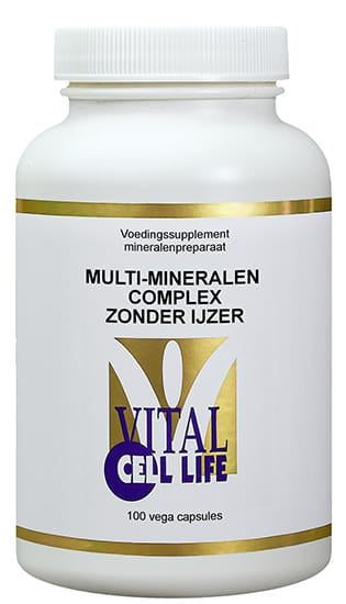 Vital Cell Life Multi mineralen complex zonder ijzer 100.00 Capsules