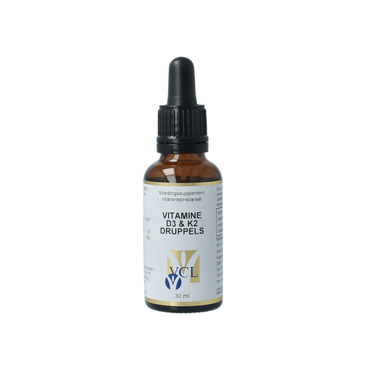 Vital Cell Life Vitamine D3 & K2 druppels 30.00 Milliliter