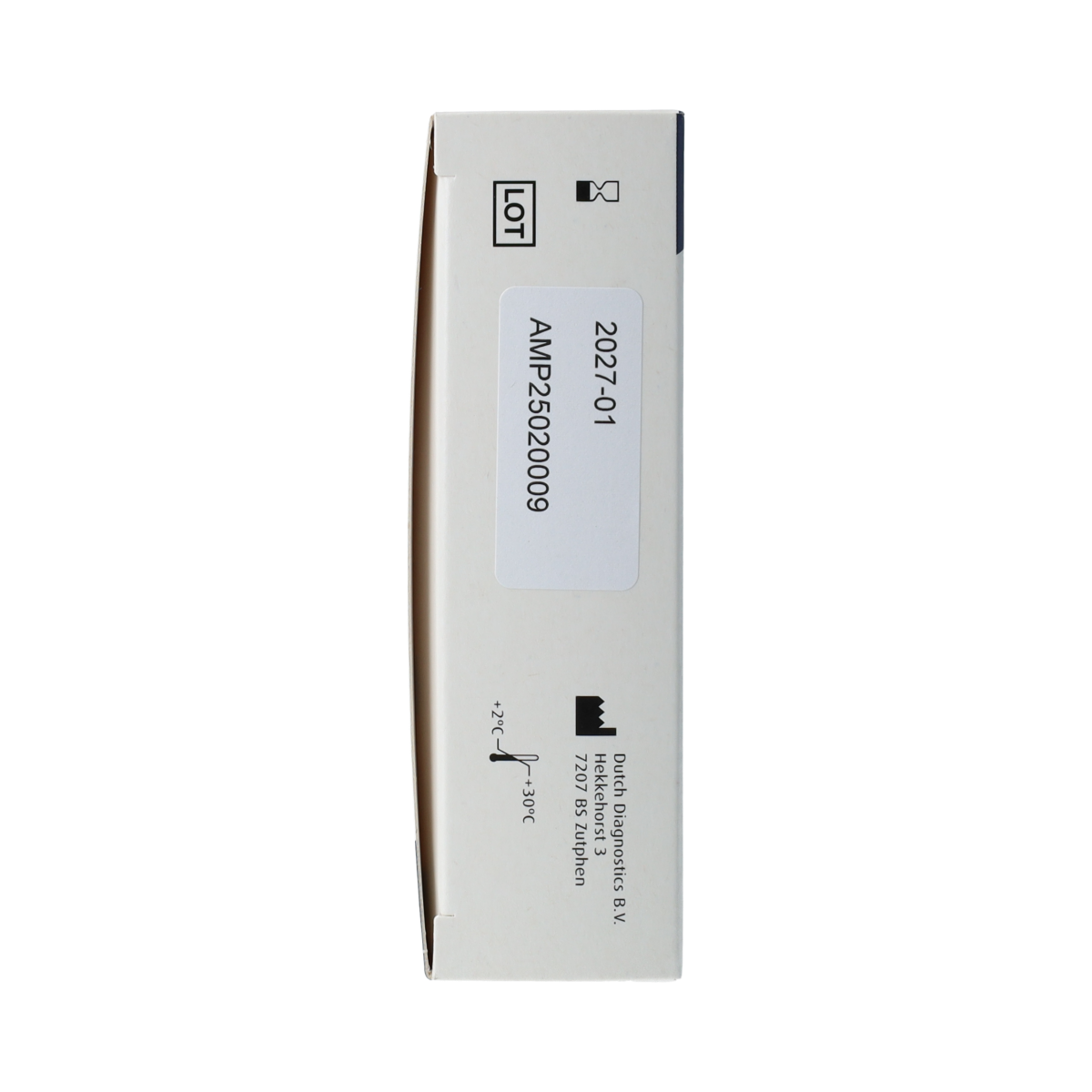 Testjezelf.nu drugstest for amfetamine (speed) with 3 self-testing kits, showing testing strips and packaging.
